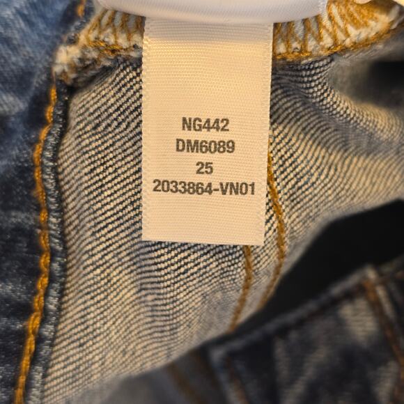 Madewell Jeans Womens Size 25 Blue The Mid-Rise Perfect Vintage Tapered Classic - Picture 6 of 13